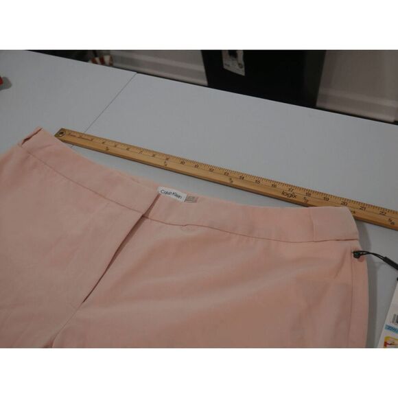 Calvin Klein Plus Size Mid-Rise Straight-Leg Pants 20W - Picture 3 of 12